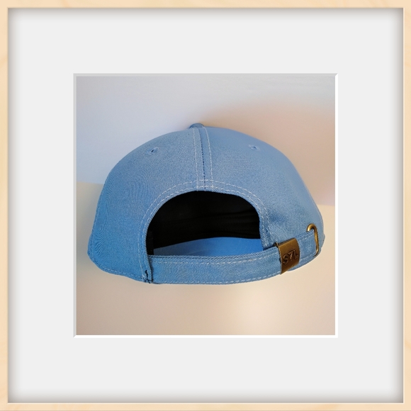 S7L Signature 7 Label cotton twill baseball cap/sky blue - Picture 5 of 5